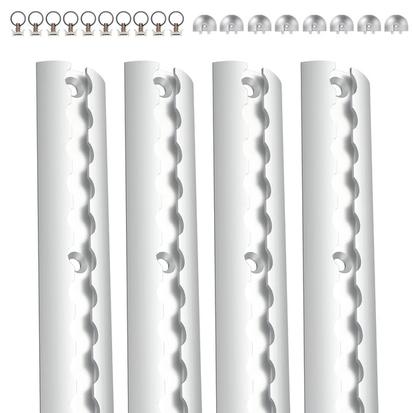 BMOT Airlineschiene 4x 1m Aluminium für Wohnmobile LKW