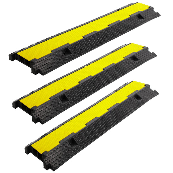 BMOT Kabelbrücke Gummi Kabelschutzmatte 3 Stück