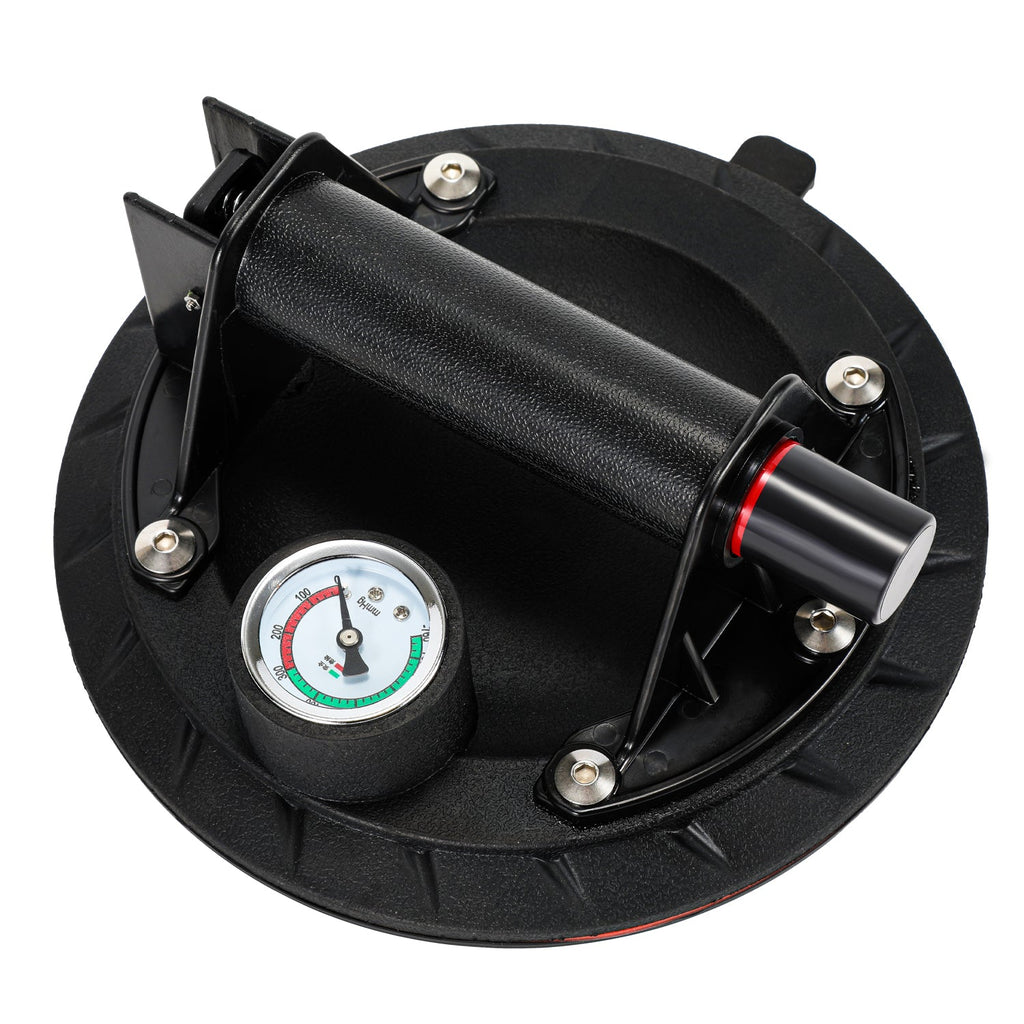 BMOT Saugheber Saugnapfhalter mit Druckanzeige 1 Stück max.100KG