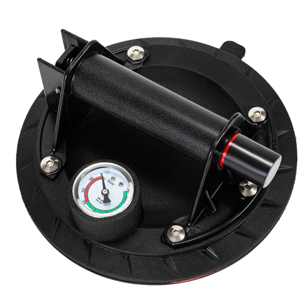 BMOT Saugheber Saugnapfhalter mit Druckanzeige 1 Stück max.100KG