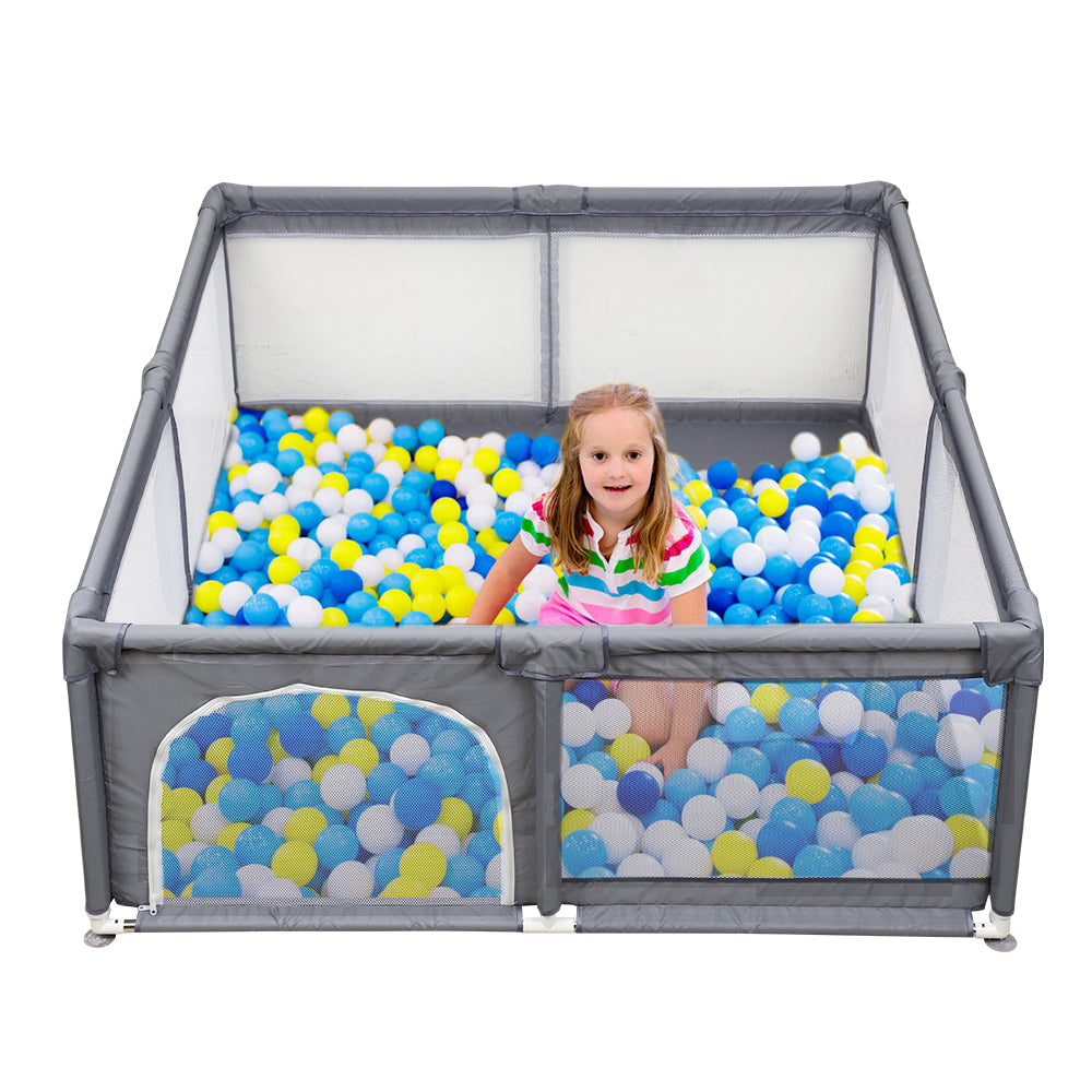 BMOT Laufstall Baby Laufgitter 150*180cm