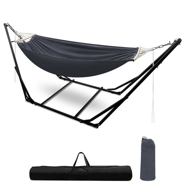 BMOT Hängematte mit Gestell Klappbar mit Tragetasche