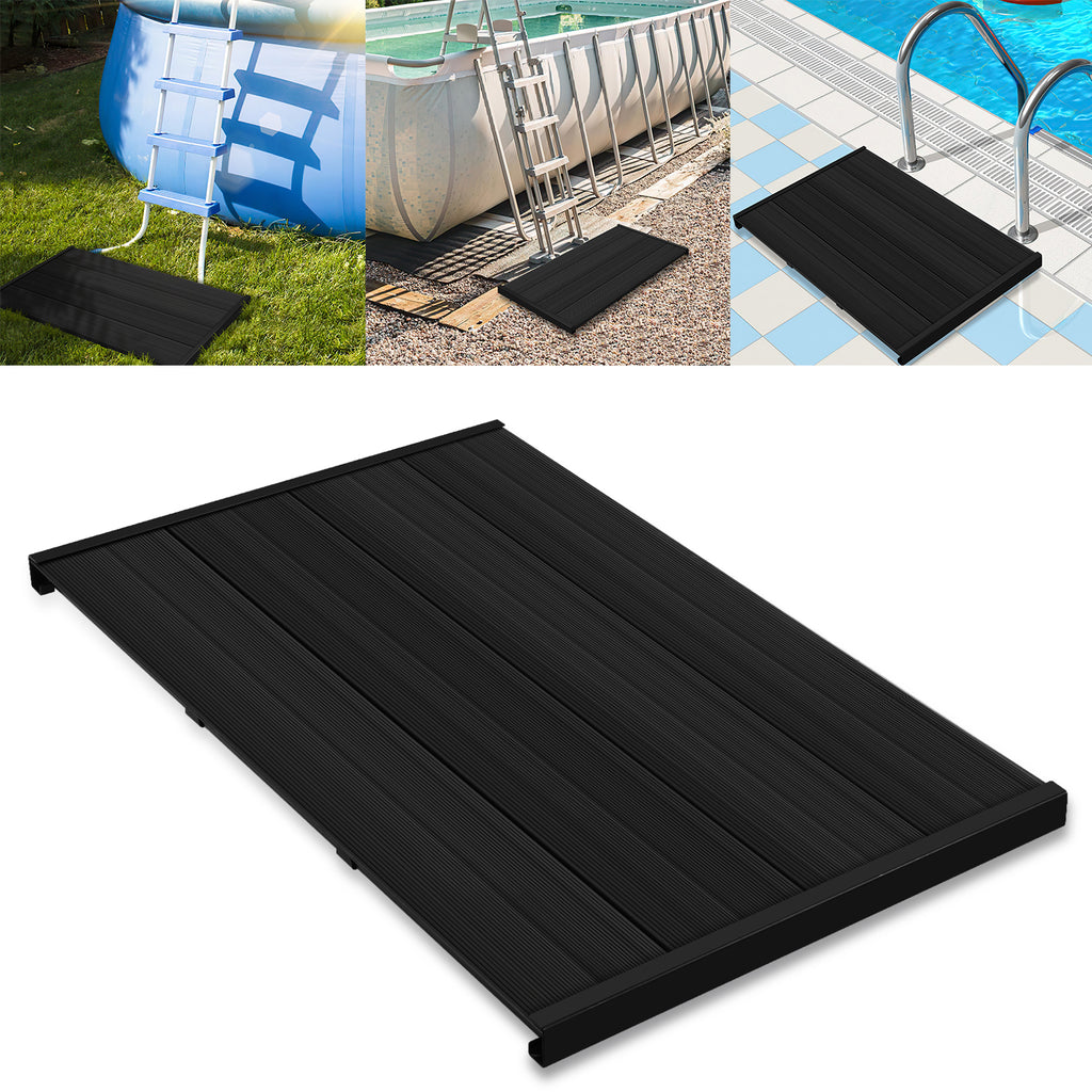 BMOT PVC Bodenplatte für Gartendusche Anti Rutsch
