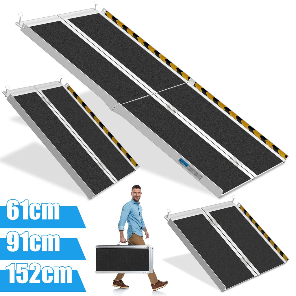 BMOT Rollstuhlrampe Laderampe Alu bis 270kg