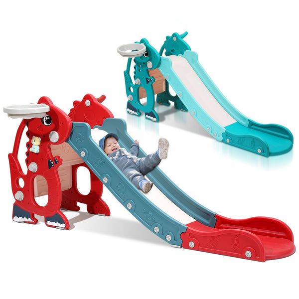 BMOT Kinderrutsche Gartenrutsche Faltbar 4 in 1