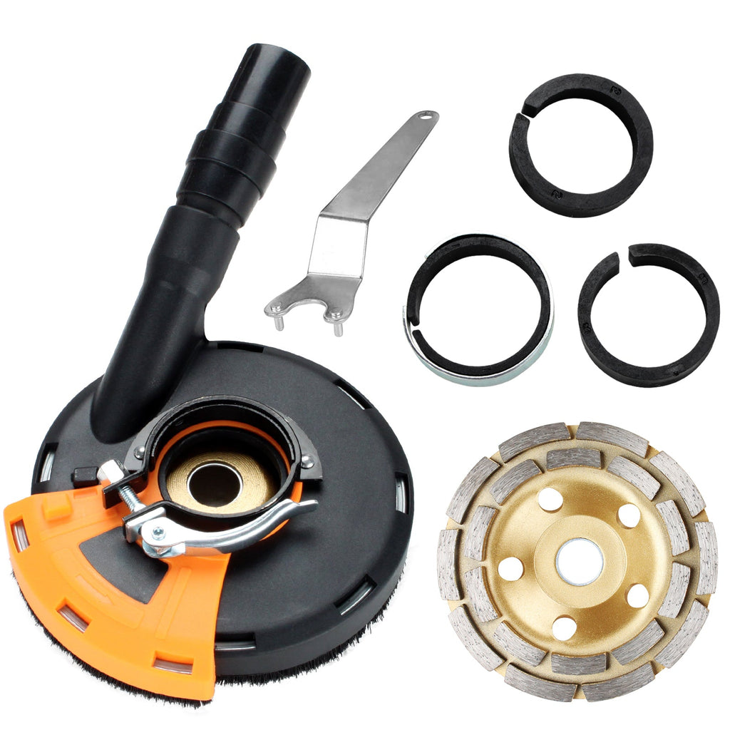 BMOT Absaughaube für Winkelschleifer