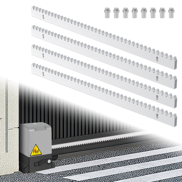 BMOT Zahnstange verzinktem Stahl für Schiebetorantrieb 2m