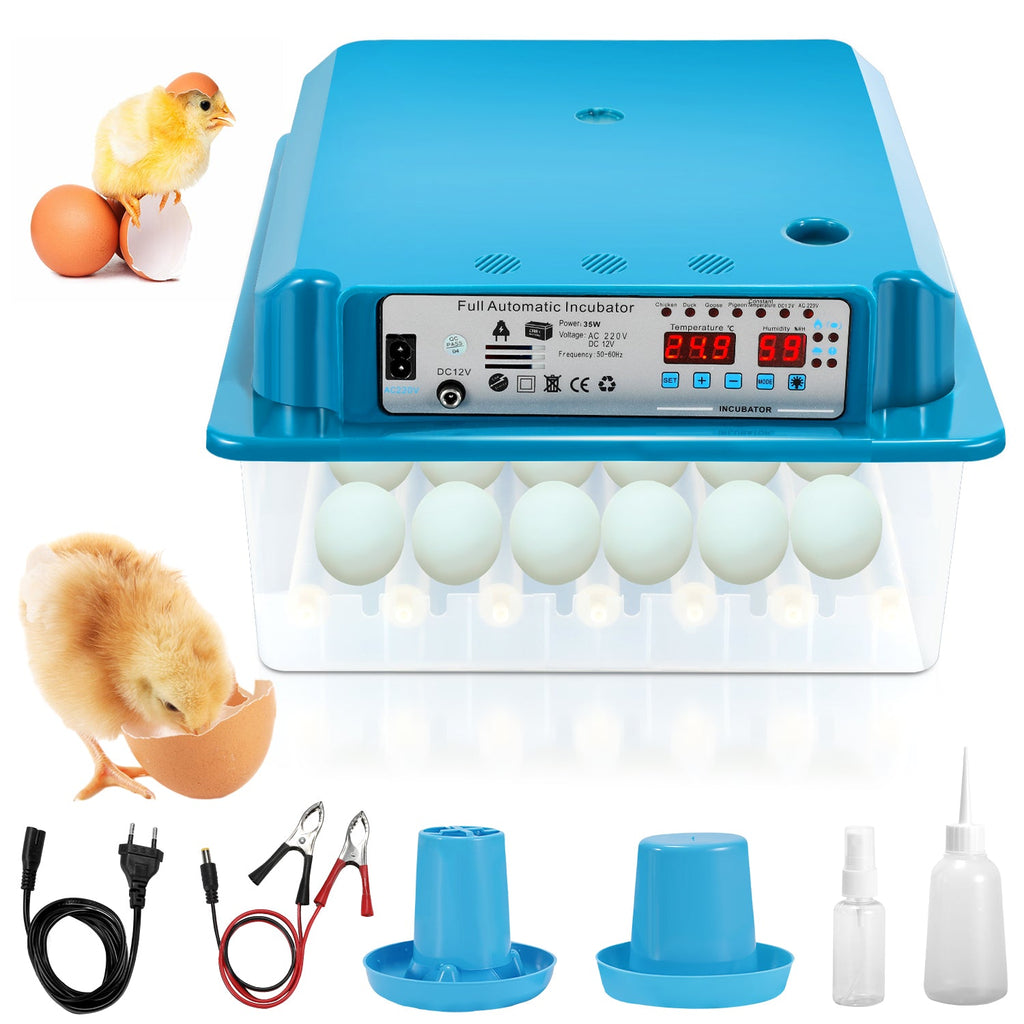 BMOT Brutautomat Vollautomatisch Inkubator für Hühner 36 Eier