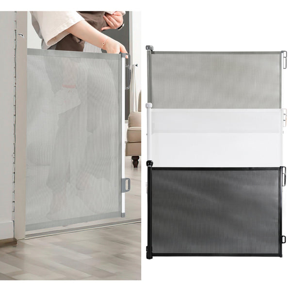 BMOT Treppenschutzgitter Türschutzgitter Ausziehbar 0-150cm/180cm