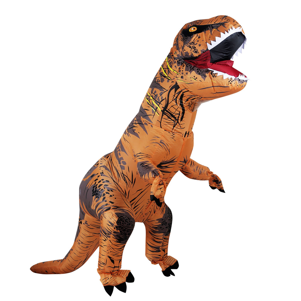BMOT Aufblasbares Kostüm Adult Fasching Karneval Tyrannosaurus 2M Dinosaurier T-Rex