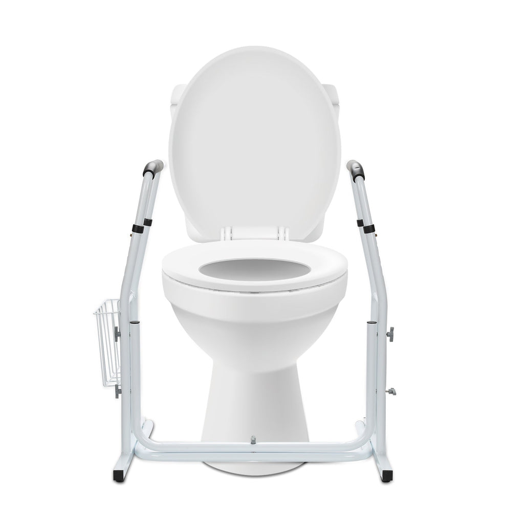 BMOT WC Aufstehhilfe Toilettenstütze Stützhilfe Höhenverstellbar