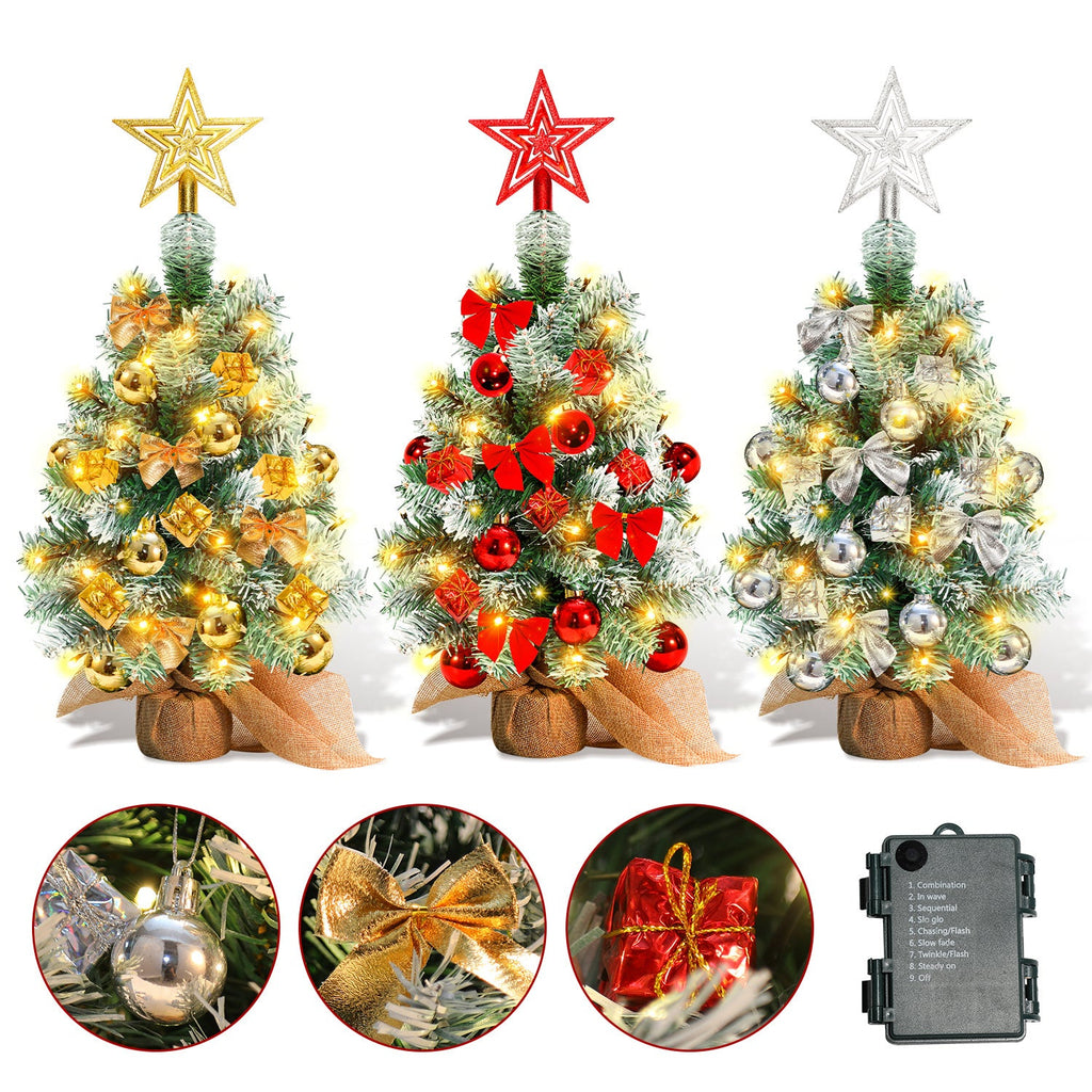BMOT Mini Weihnachtsbaum Dekoration 40cm