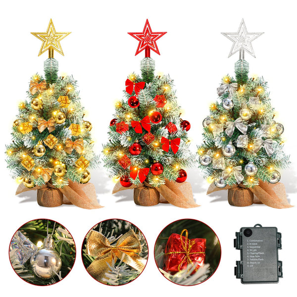 BMOT Mini Weihnachtsbaum Dekoration 40cm
