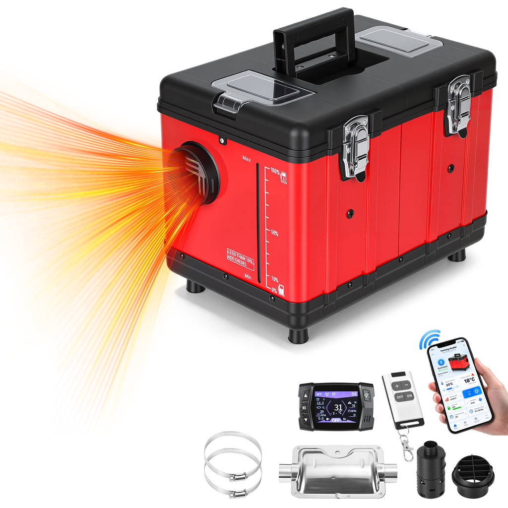 BMOT 8kW Diesel-Standheizung 110-240V AC & 12V/24V DC