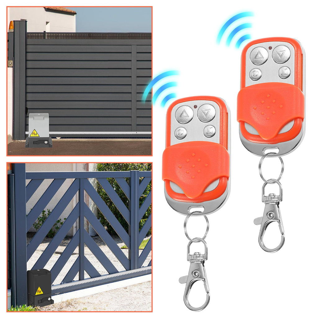 BMOT Fernbedienung für Schiebetorantrieb Flügeltorantrieb 2 Stück