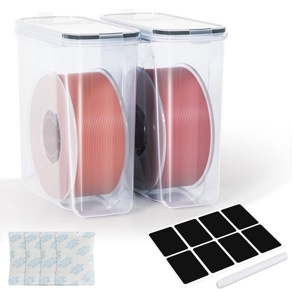 Filament Aufbewahrungsbox 4L mit Trockenmittel & Etiketten