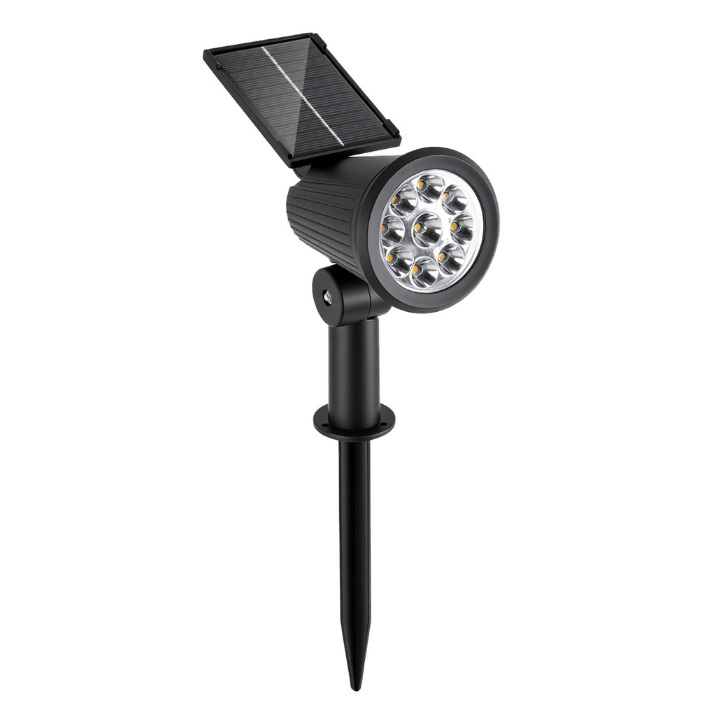 BMOT LED Solar-Gartenstrahler IP65, 3 W, Warmweiß, 4/6er-Set