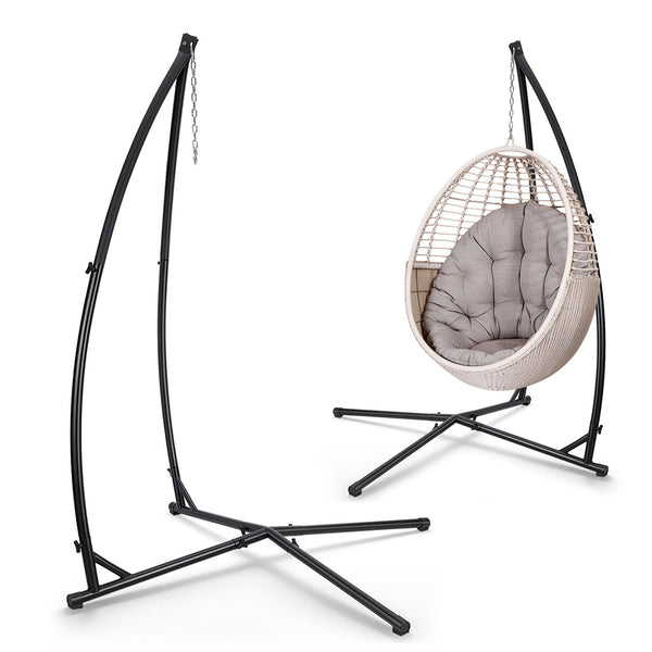 BMOT Hängesessel Gestell Metall Hängestuhlgestell 150 kg