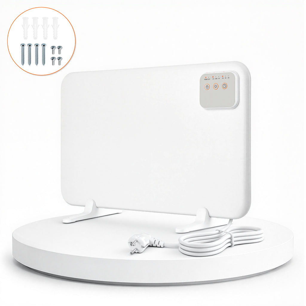 BMOT 120 W Infrarotheizung mit WLAN, Thermostat & Timer, flexibel montierbar