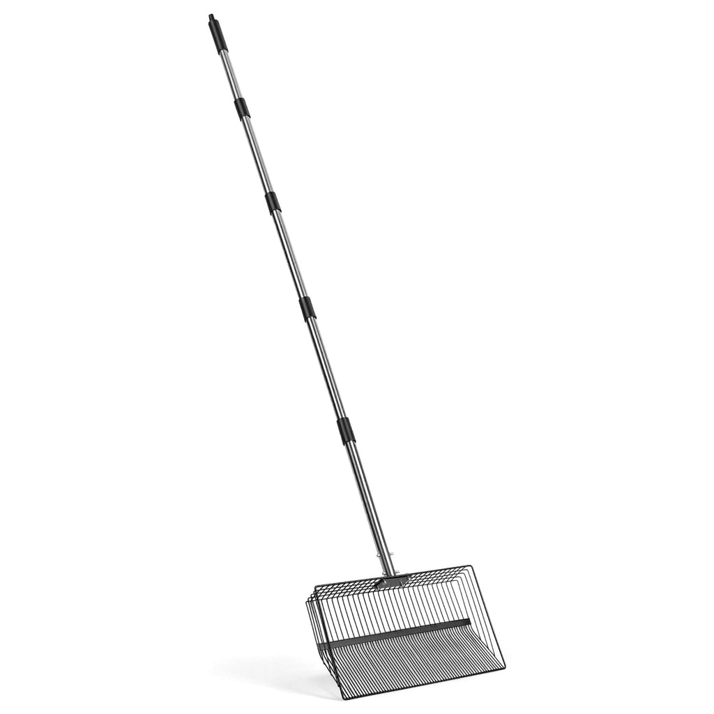 BMOT Hühnerkotschaufel 4-in-1 Verstellbare Stiel