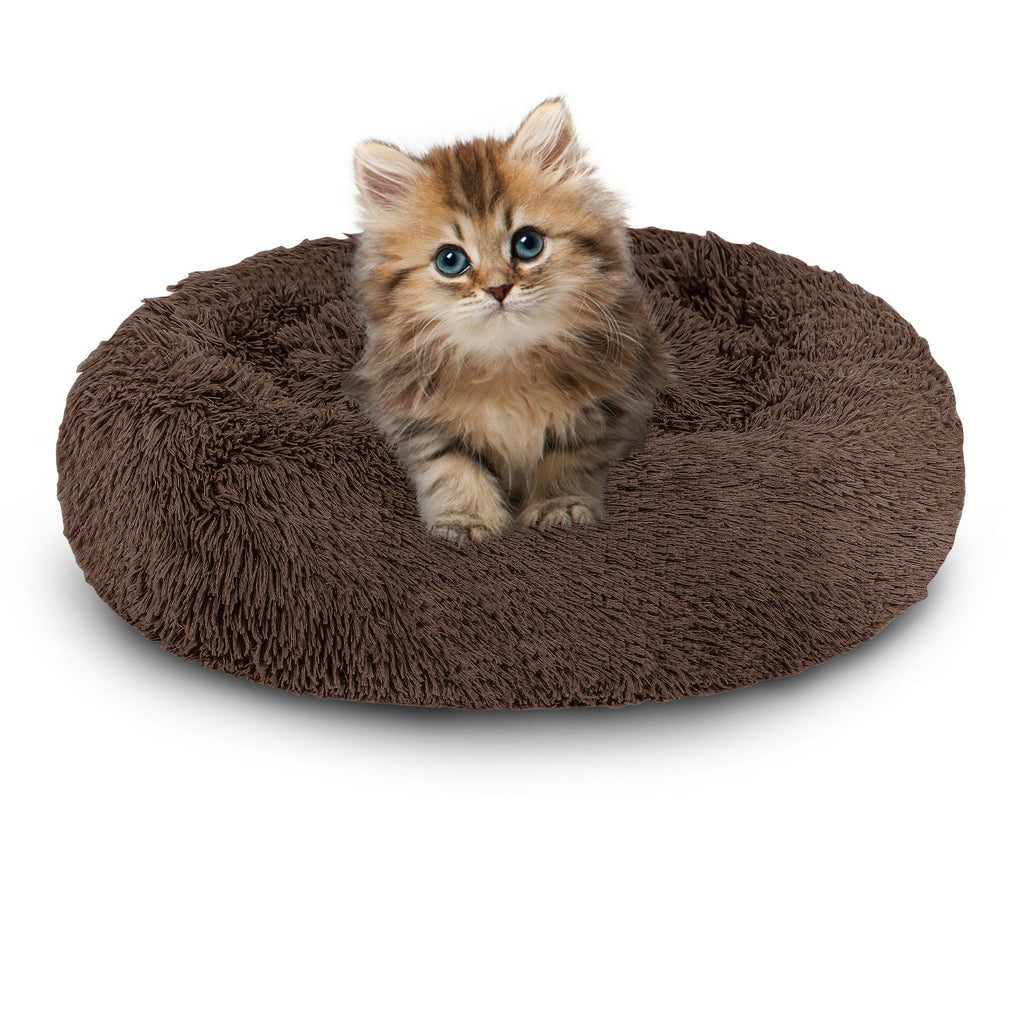 BMOT Hundebett Hundekissen Haustierbett Katzenbett Plüsch Schlafplatz