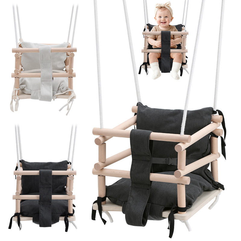 BMOT Babyschaukel Kindersitz Gartenschaukel 3 in 1 Schaukel