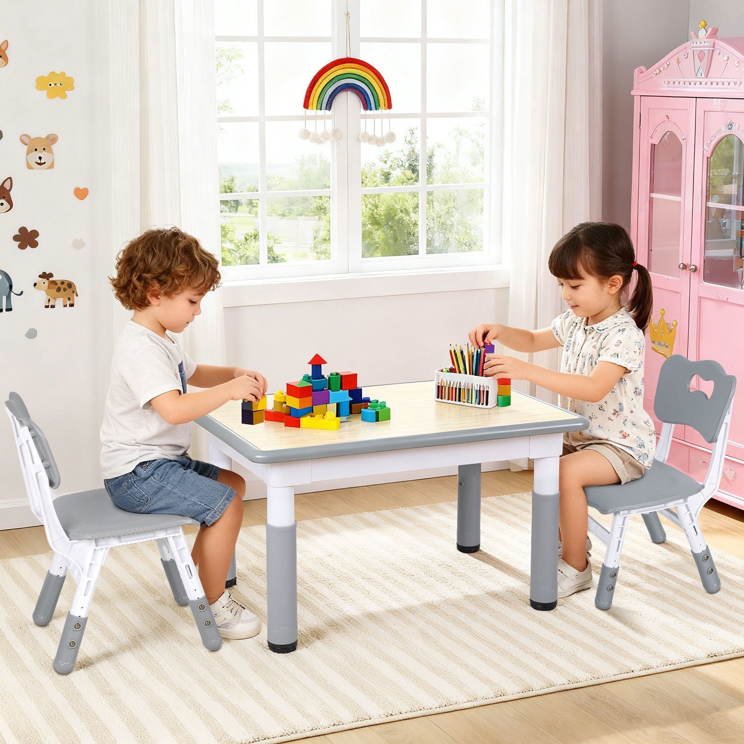 Kindertisch Mit Stuehlen