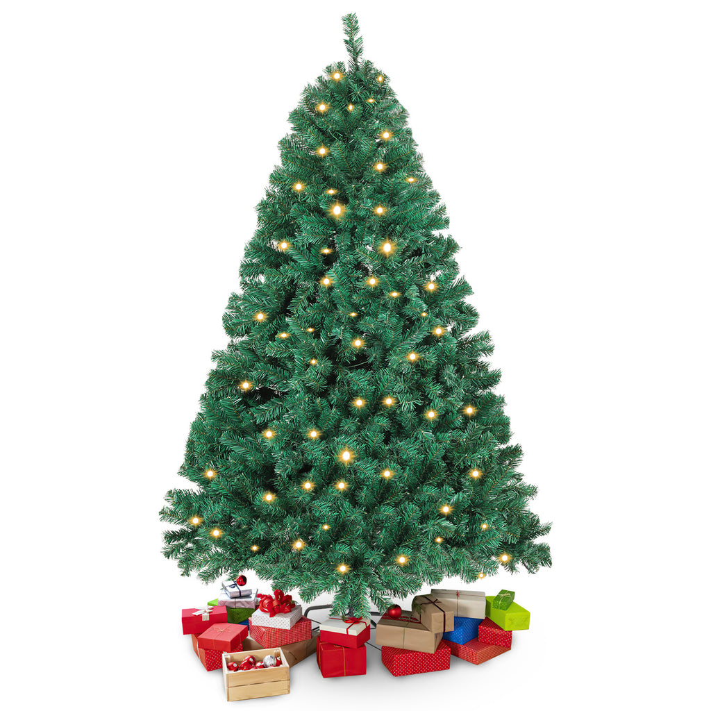 BMOT Künstlicher Weihnachtsbaum mit Beleuchtung