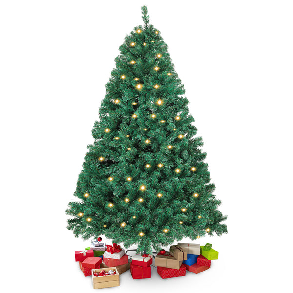 BMOT Künstlicher Weihnachtsbaum mit Beleuchtung