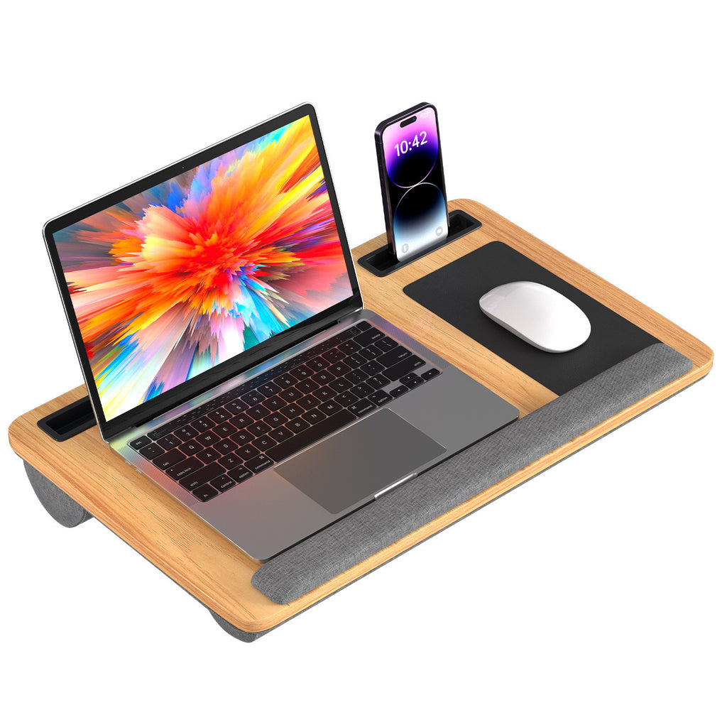 BMOT Laptopkissen Ergonomisch Laptoptisch mit Handgelenkauflage & Hepolsterter