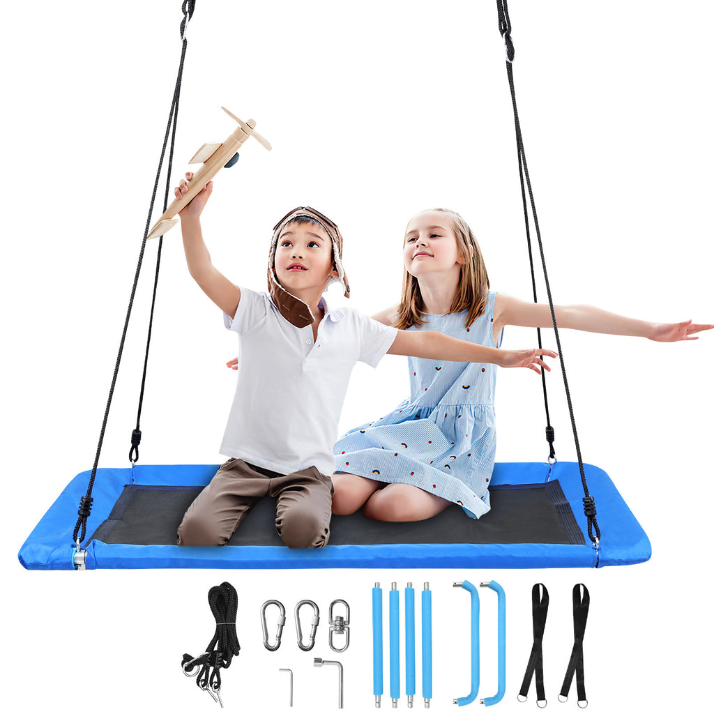 BMOT Nestschaukel Kinderschaukel Höhenverstellbar 110–180 cm