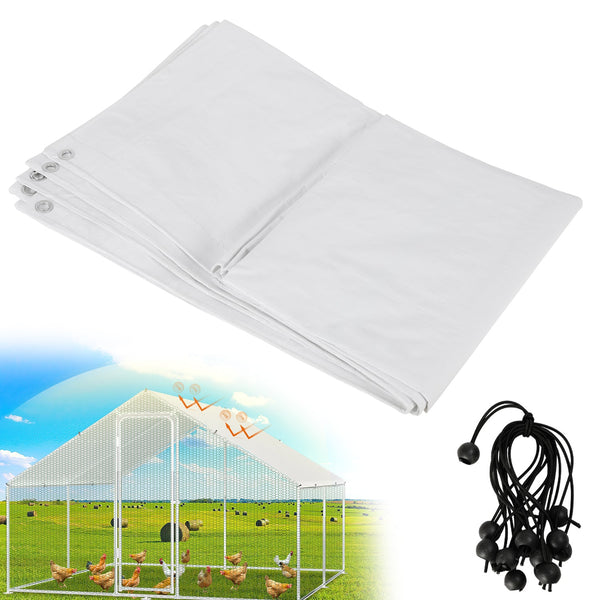 BMOT Ersatz Schattentuch für Hühnerstall 2x3.43m