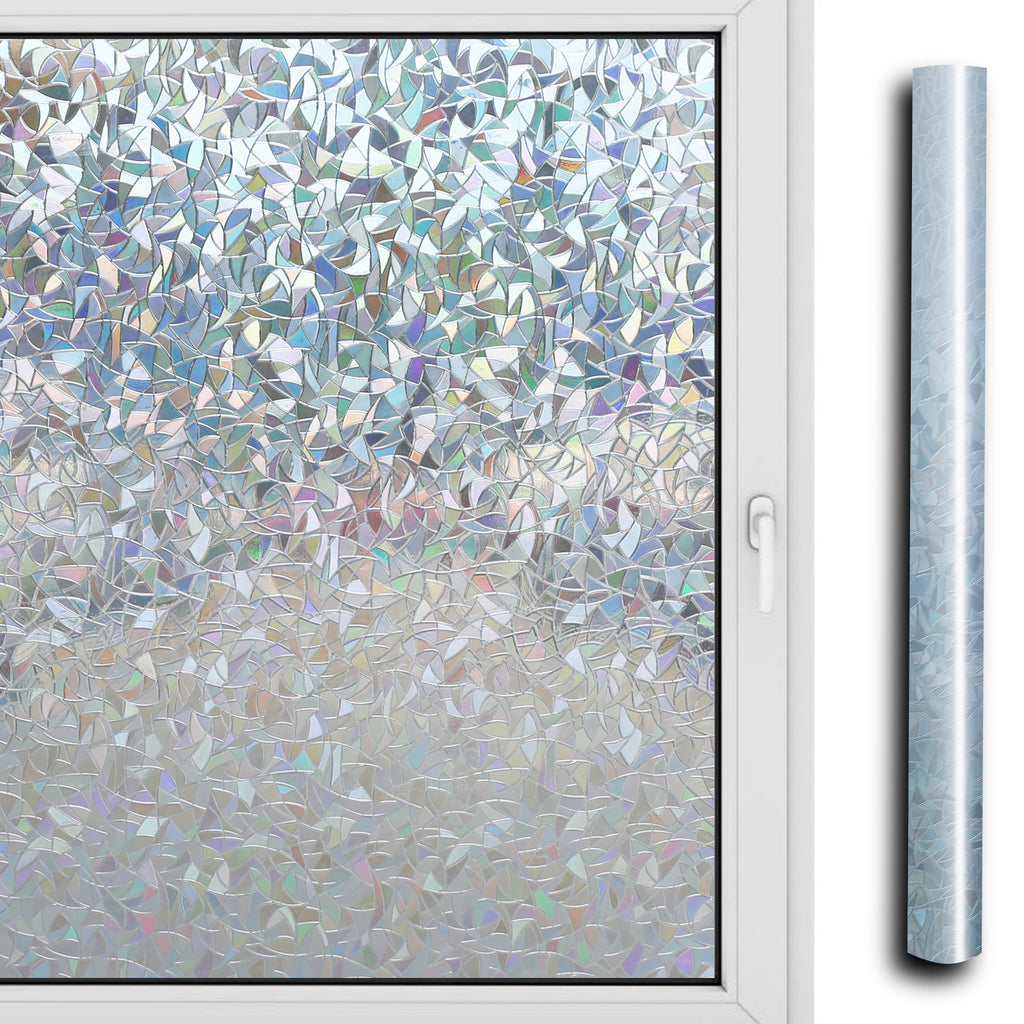 BMOT Sichtschutzfolie Fensterfolie Klebefolie Selbstklebend Folie Glasfolie