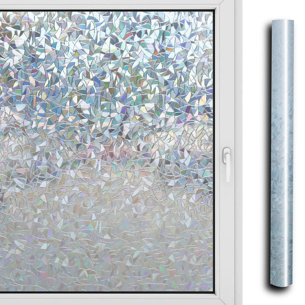 BMOT Sichtschutzfolie Fensterfolie Klebefolie Selbstklebend Folie Glasfolie