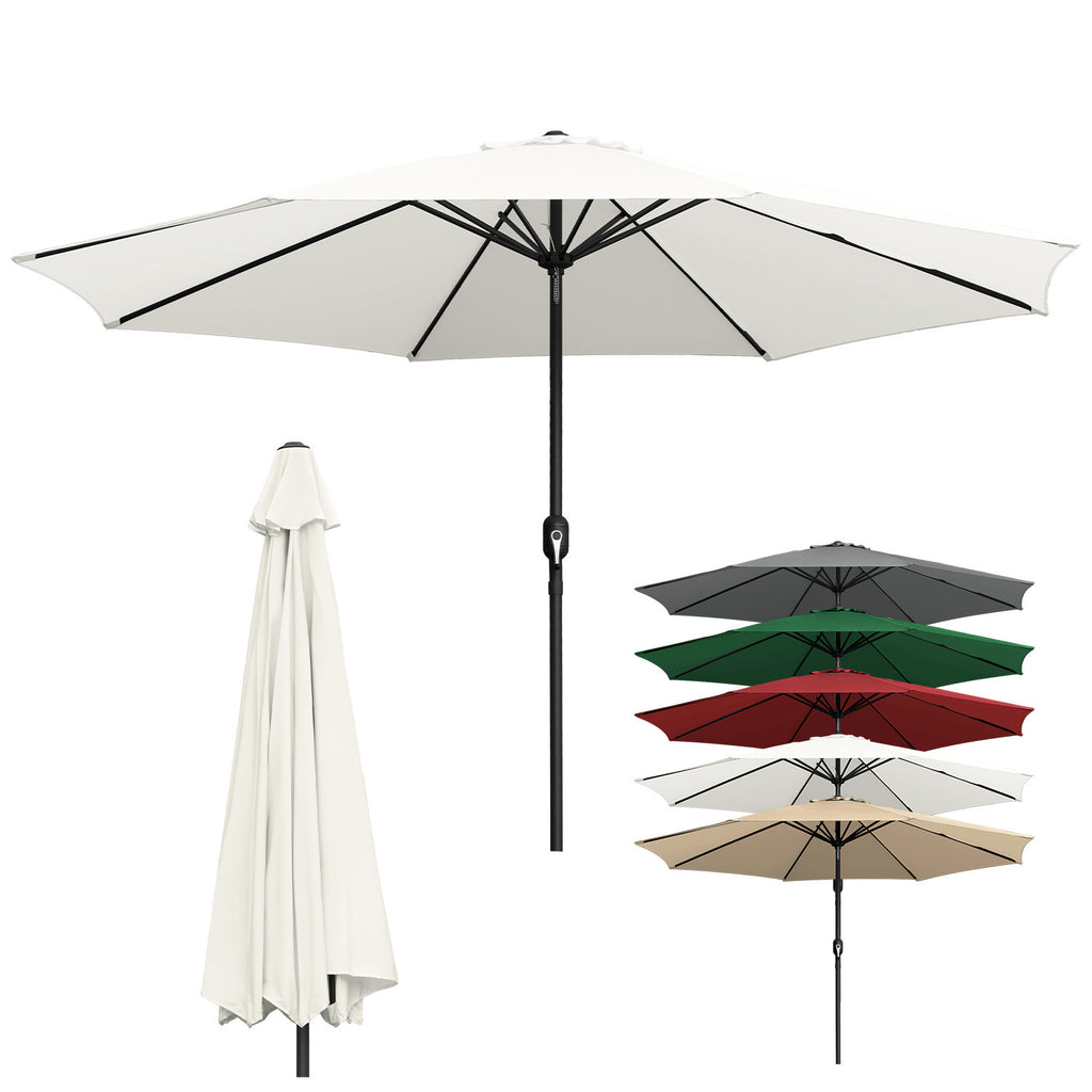 BMOT Sonnenschirm Gartenschirm Ø3.5m