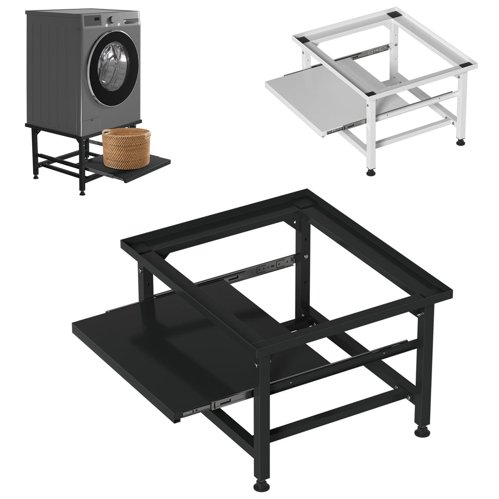 BMOT Waschmaschinen Untergestell mit Ablage Tragfähigkeit 150kg