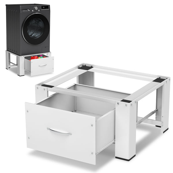 BMOT Waschmaschinen Trockner Untergestell mit Schublade