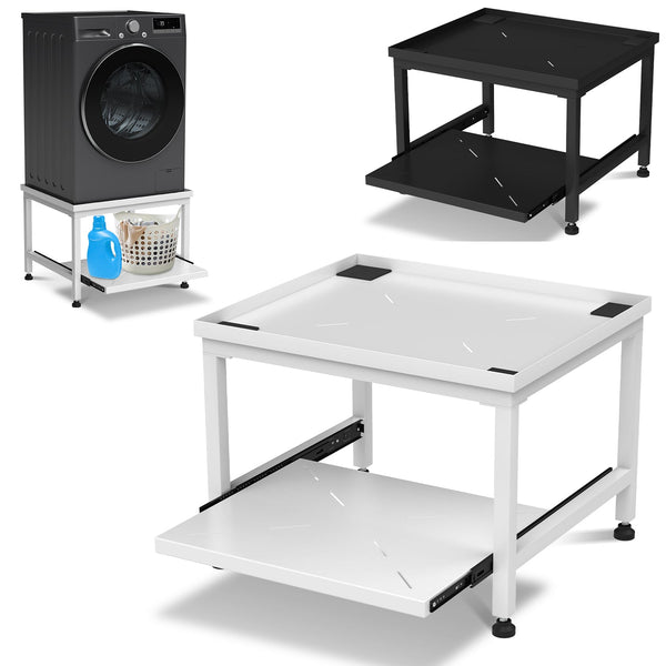 BMOT Waschmaschinen Untergestell mit Ablage Tragfähigkeit 200kg