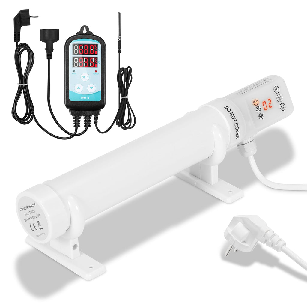BMOT Gewächshausheizung Elektrische Heizung mit Timer und Thermostat