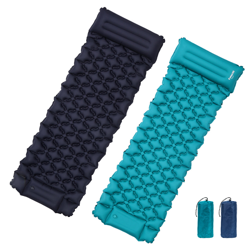 BMOT Schlafmatte Campingmatte Fusspumpe