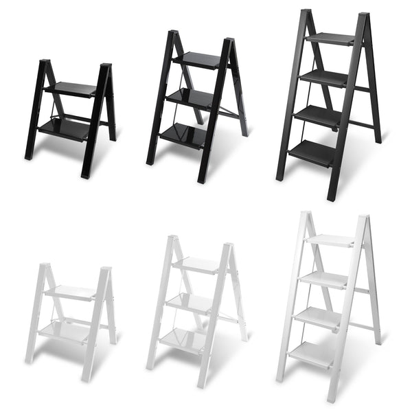 BMOT Leiter Klappbar Leicht Aluminium 2/3/4 Stufen