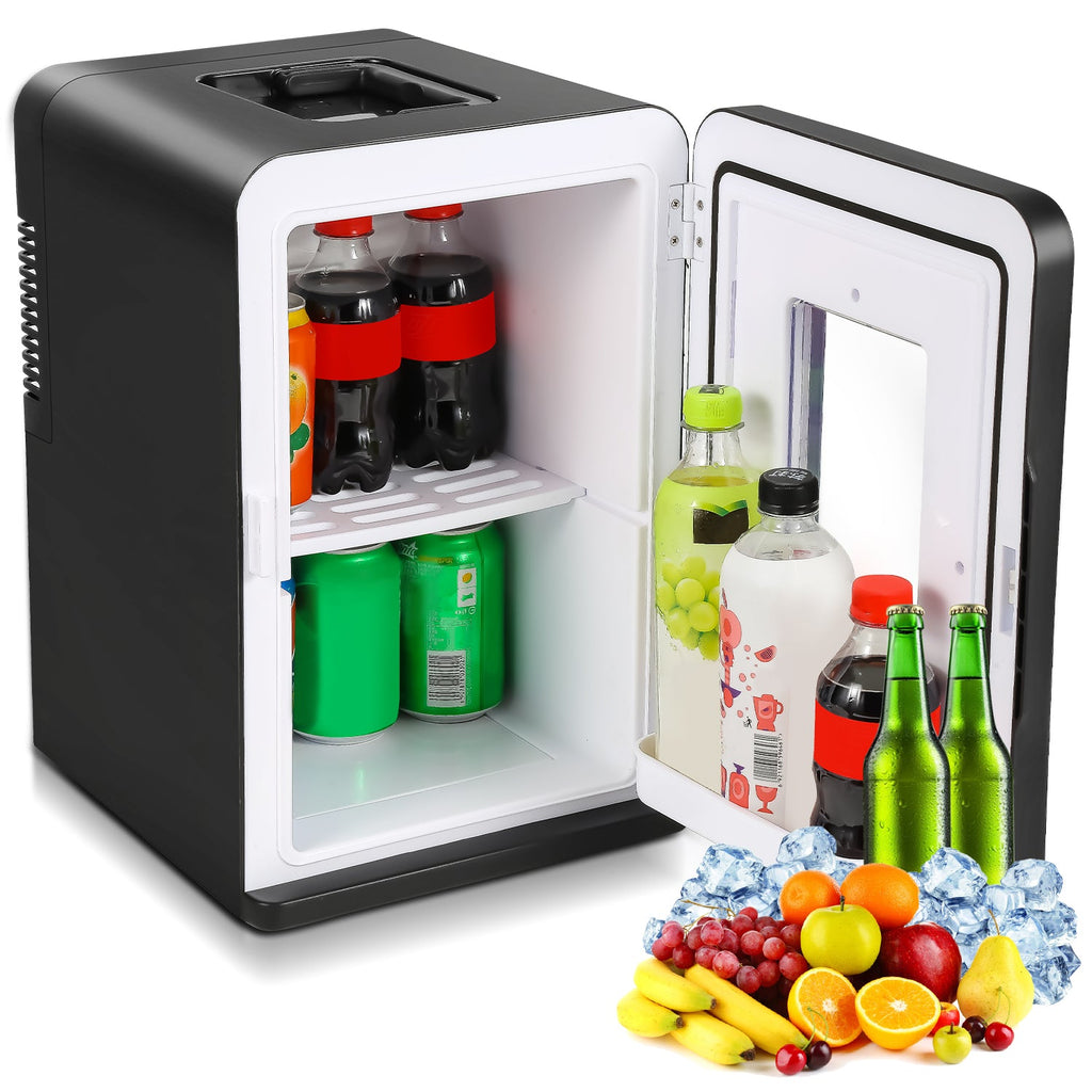 BMOT Mini Kühlschrank Kühlbox mit Kühl und Heizfunktion 12V 15L