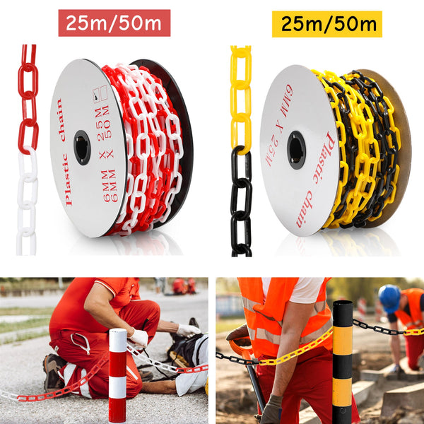 BMOT Absperrkette Warnkette 25m/50m