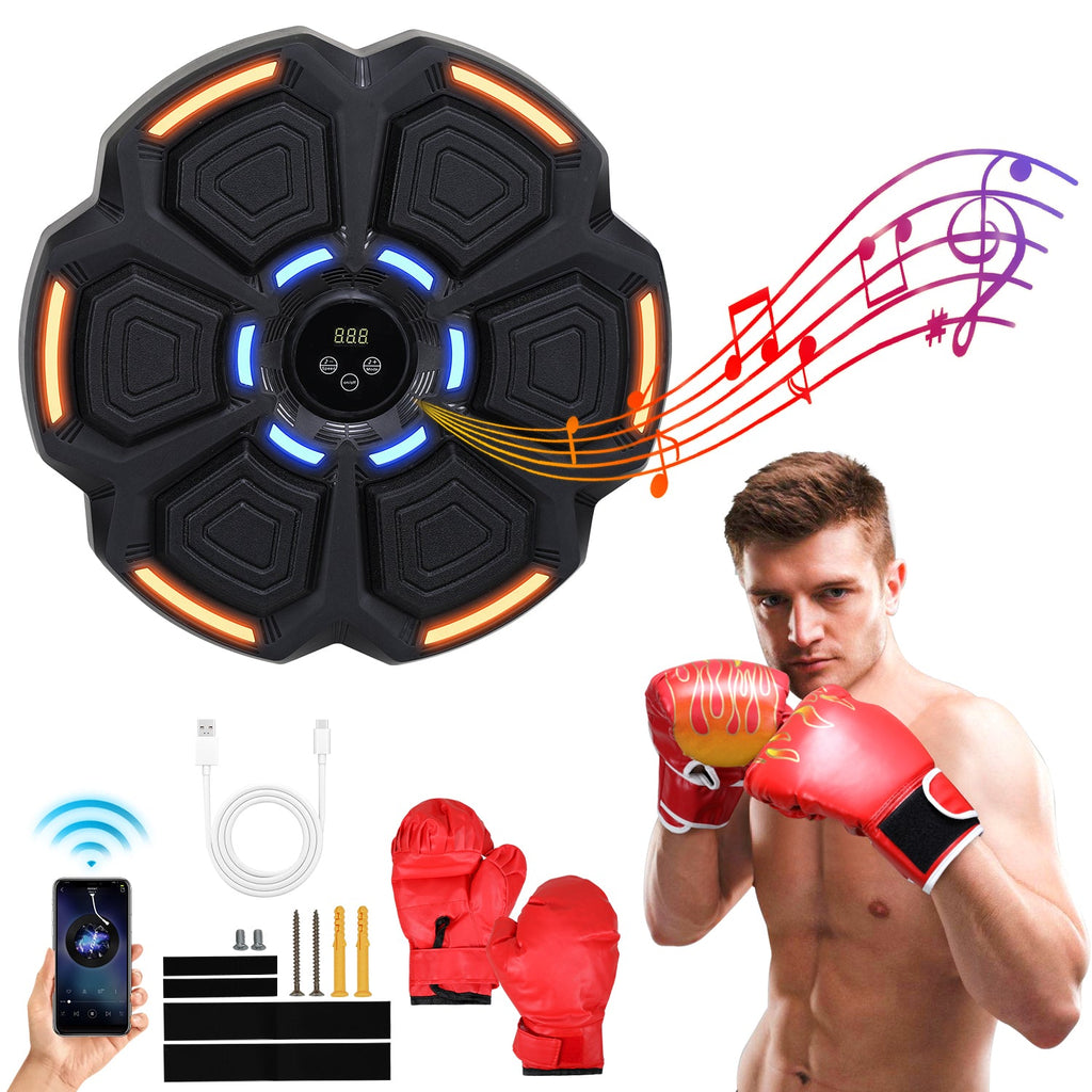 BMOT Music Boxing Machine LED Box-Wandhalterung für Erwachsene Kinder