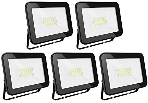 BMOT 5X LED Fluter Außen Scheinwerfer Außenstrahler