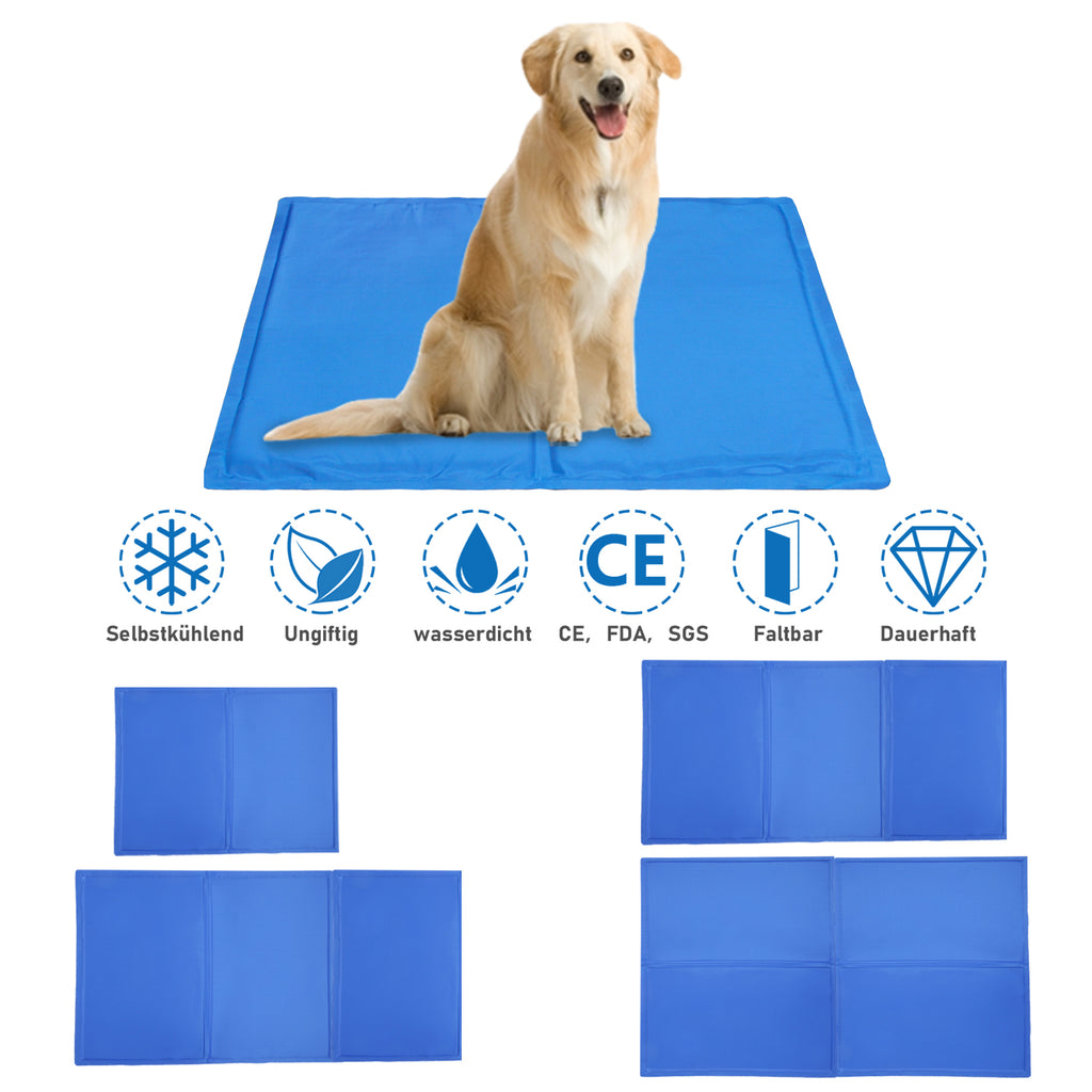 BMOT Kühlmatte für Haustiere Hunde Katzen Kühlkissen