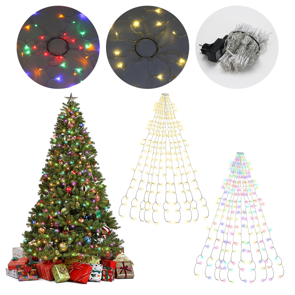 BMOT LED Christbaumbeleuchtung Lichterkette Baumbeleuchtung 280LEDs