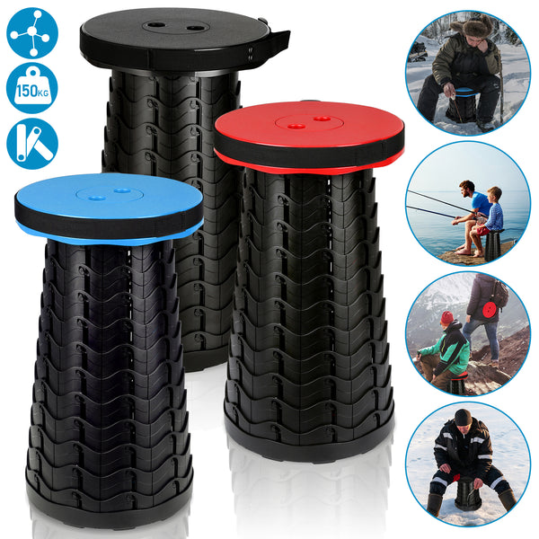 BMOT Klapphocker Tragbar Campinghocker Höhenverstellbar