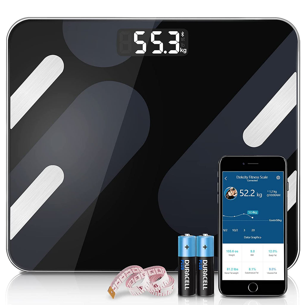 BMOT Körperfettwaage mit App Bluetooth Smart Körperwaage
