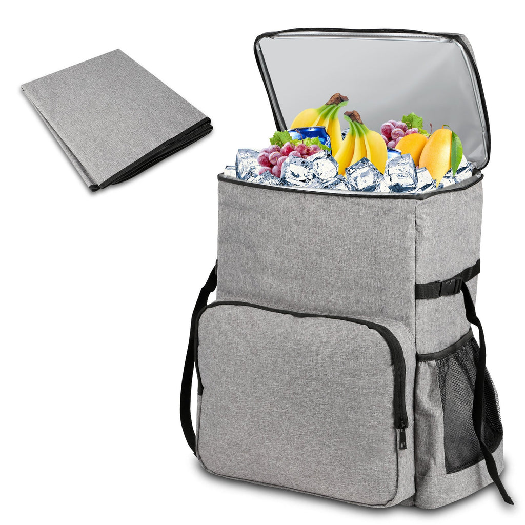 BMOT Kühlrucksack Thermo Rucksack 35L mit Picknickmatte